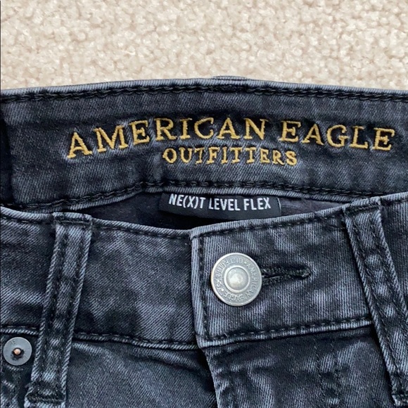 American Eagle Outfitters Next Level Flex Black 6 - Picture 3 of 8